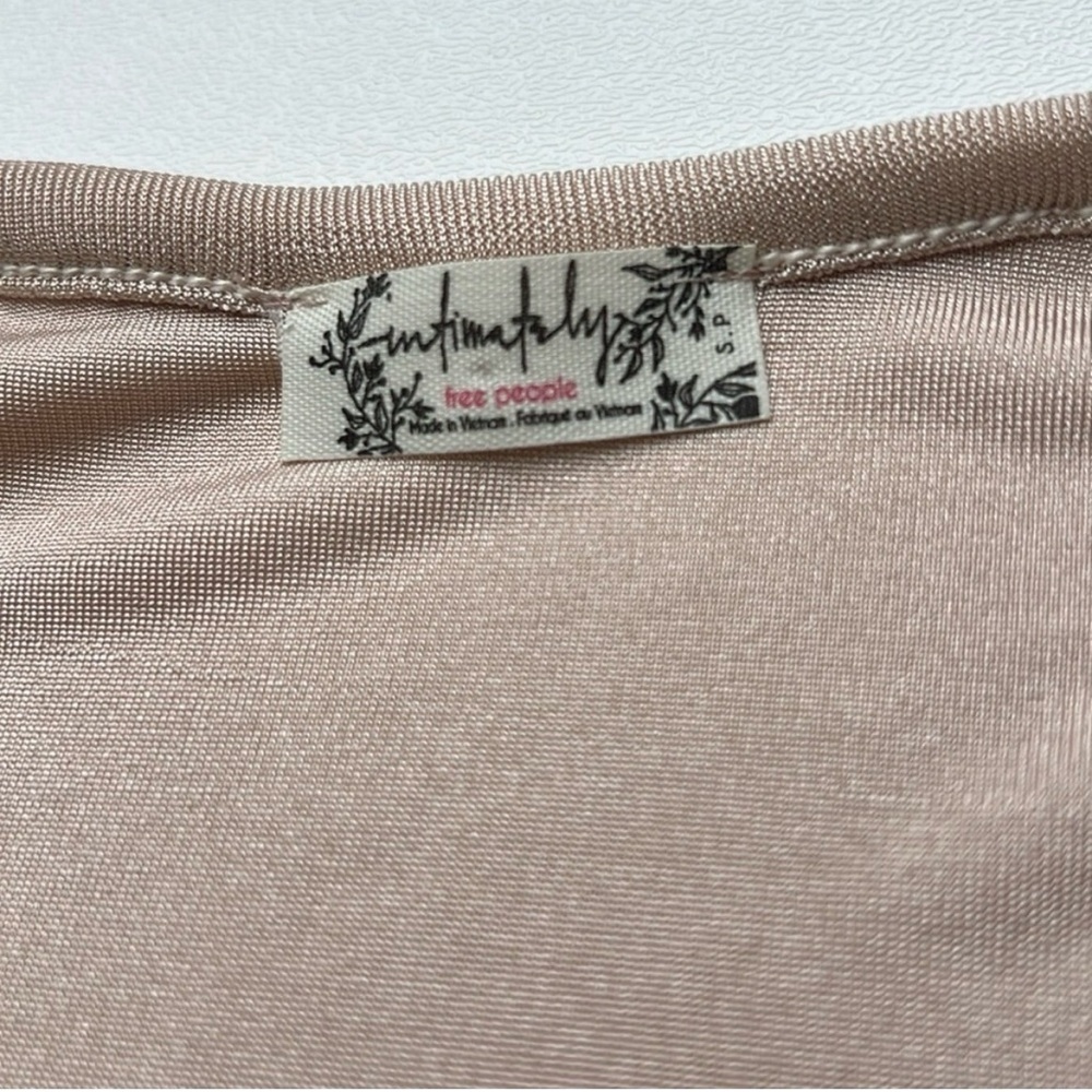 Intimately Free People “In Your Arms” Bodysuit – Blossom Pink (Size S) - Picture 3 of 7